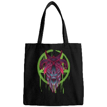 Discover Neon Baphomet Bags