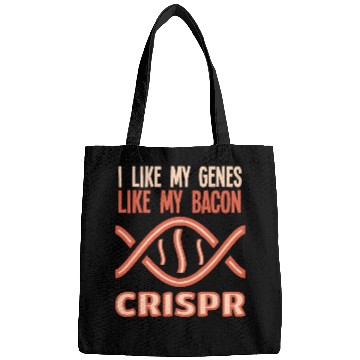 Discover I like my genes like my bacon CRISPR Gift Science Bags