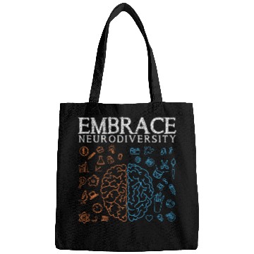 Discover Embrace ADHD Autism ASD Neurodiversity Bags