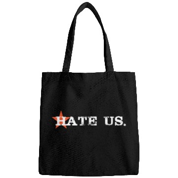 Discover hate us astros Bags