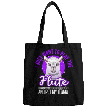 Discover flute llama Bags
