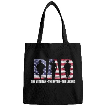 Discover Dad The Veteran The Myth The Legend - Father's Day Bags