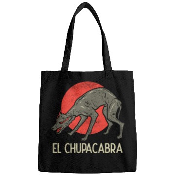 Discover Chupacabra, Cryptid, Cryptozoology, Funny Chupacab Bags