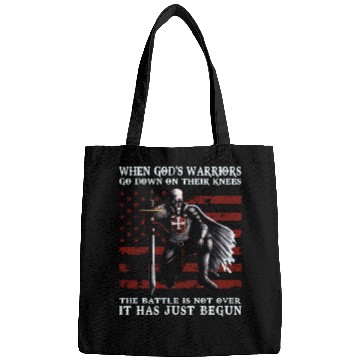 Discover When God'S Warriors Go Down On Their Knees Knight Bags