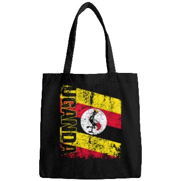 Discover Uganda Flag Big Vintage Retro Flag Gift Bags