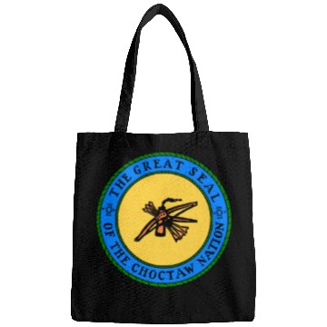 Discover Choctaw Nation Flag Seal Choctaw Bags