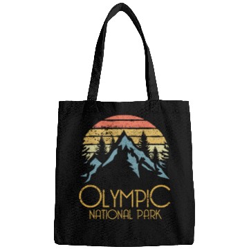Discover Retro Olympic National Park Washington Mountains S Bags