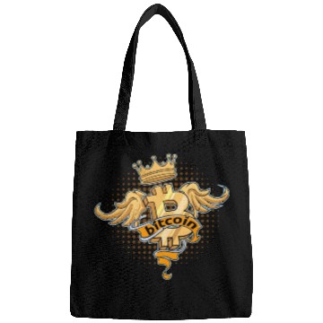 Discover Bitcoin BTC And Crypto Design Bags