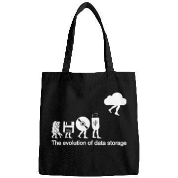 Discover Funny evolution of data storage for nerd coder Bags