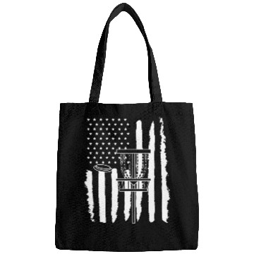 Discover Disc Golf USA American Flag Bags