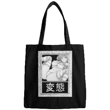 Discover hen Anime Waifu japanese sexy bikin Girl Ahegao Bags