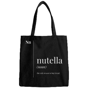 Discover Funny Nutella Definition Bags