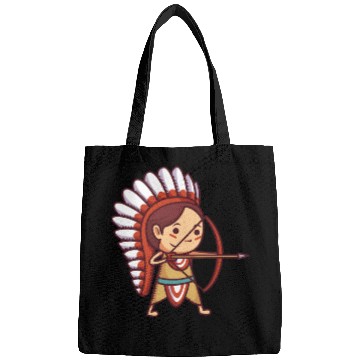 Discover Native American Archer. Bags