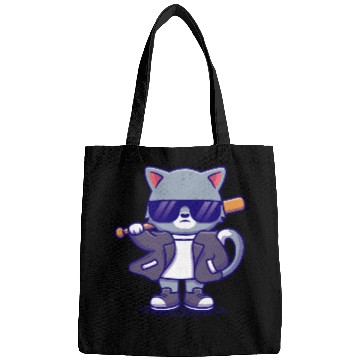 Discover Cat Sun Glasses Bat Bags