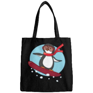 Discover Snowboarding Penguin Bags