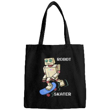 Discover Robot Skater Classic 90-s Bags