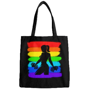 Discover Fitness - Gym - Workout - Woman - Colorful Bags