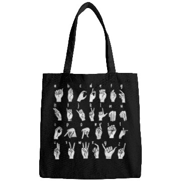 Discover Alphabet ABCDE ASL Vintage Bags