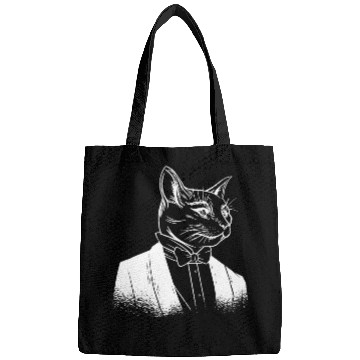 Discover Cool Cat in Suit Bags