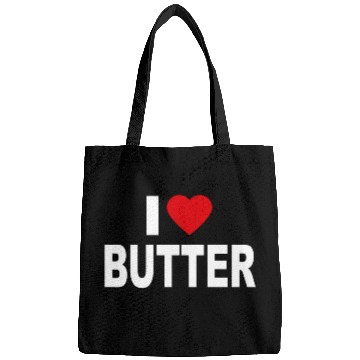 Discover I Love Butter I Heart Butter Dairy Cream Funny Gif Bags