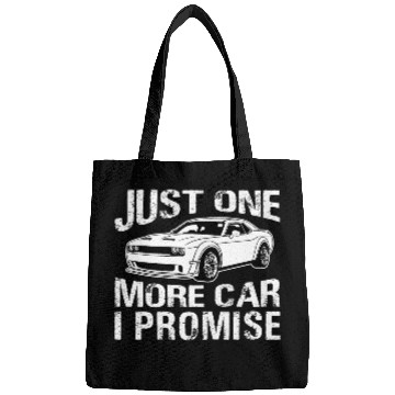 Discover Just One More Car I Promise Bags