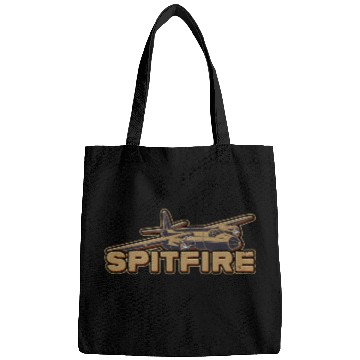 Discover SPITFIRE SUPERMARINE WW2 FIGHTER PLANE Gift Bags
