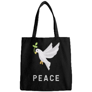 Discover Bird Bird Lover Flying Freedom Peace Bags