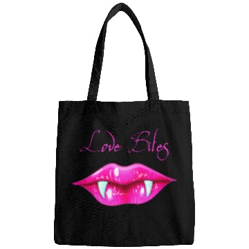 Discover Pastel Goth Love Bites Vampire Lips Valentine Bags
