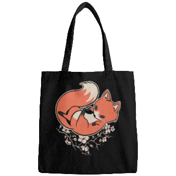 Discover Sakura Fox Cherry Blossom Bags