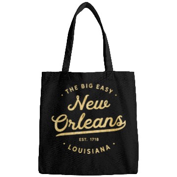 Discover New Orleans Classic Woodgrain The Big Easy Nola Us Bags