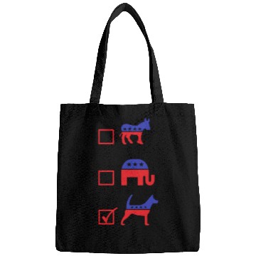 Discover Republican Dog Voting Ballot Paper Democrat Bags