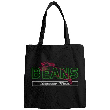 Discover Beans Bunny Saginaw Michigan Nostalgia Bags