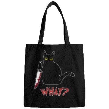 Discover Cat What - Murderous Cat With Knife Bags