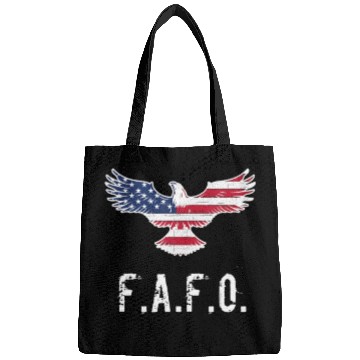 Discover Patriotic American Flag Eagle FAFO / F.A. & F.O. B Bags