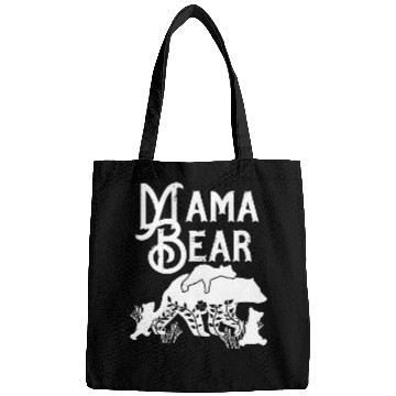 Discover Mama Bear Mom Bear 3 cubs Momma Bear Momlife Bags
