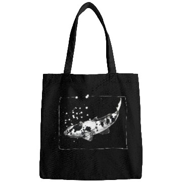Discover Hand-drawn KOI CARP - Cool Ink Artwork - Sketchy Bags