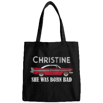 Discover Christine Classic Car Model Lover Automotive Theme Bags