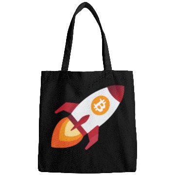 Discover Bitcoin Rocket - cryptocurrency crypto Bitcoins Bags