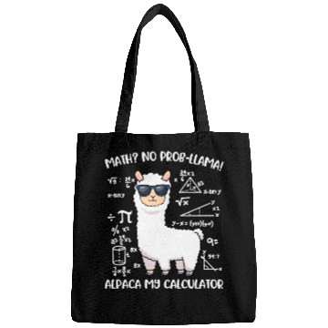Discover Math Llama Funny Teacher Gift Bags