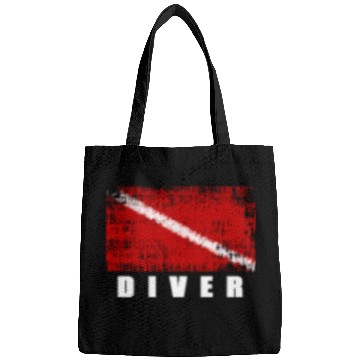 Discover Pure Mini Diver Flag - Divers and Scuba Diving Bags