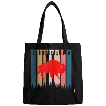 Discover Vintage Retro Bills Fan Mafia Gift For Buffalo Fan Bags