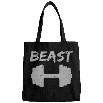 Discover Beast Gym Logo Bags