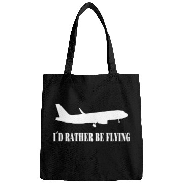 Discover Aviation Airplane Airline Pilot Gift rather flying Bags