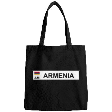 Discover Realistic Armenia License Plate Sticker Bags