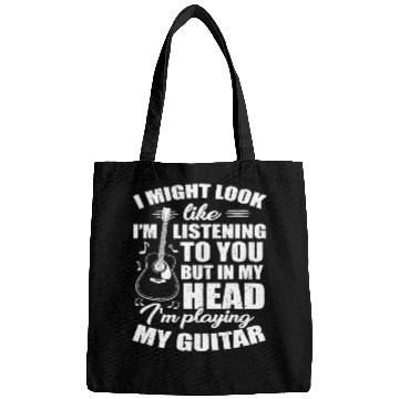 Discover Guitar Saying Bags