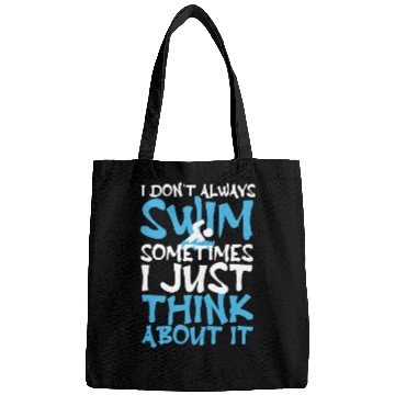 Discover Funny Swimming Swimmer Swim Bags