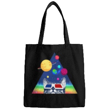 Discover 3D Space Cat Bags