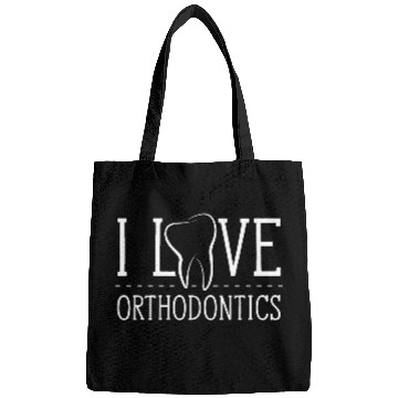 Discover I love orthodontics Orthodontists Braces Teeth Bags