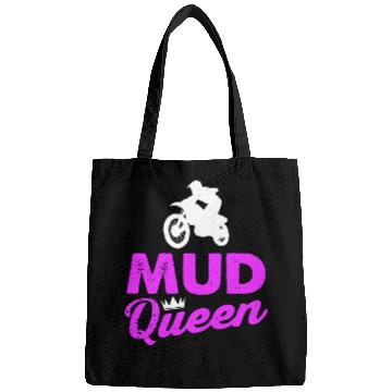 Discover Motocross Girl Mud Queen Offroad Racing Dirt Muddy Bags