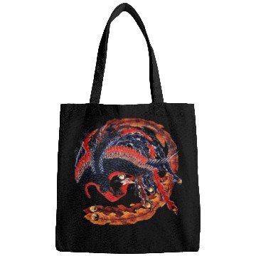 Discover Phoenix that glares in all directions by Hokusai Bags